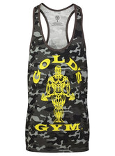 Gold’s Gym - GGVST051 Muscle Joe Premium Tank Camo Black